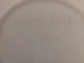 Cazo  cristal CORNING vintage