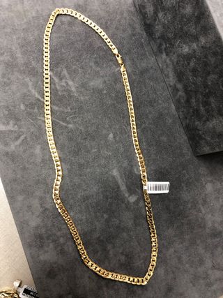 Cadena Barbada 18k Oro