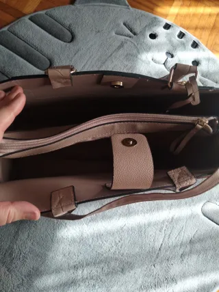 Bolso beige