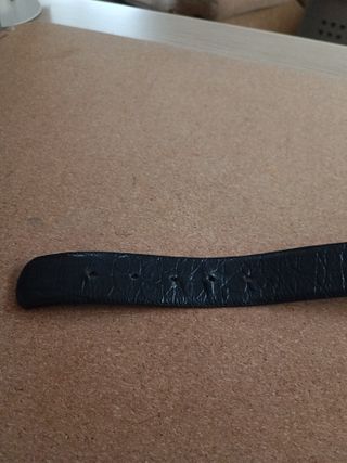 Cinturón Tous Piel Oso plata Talla 75