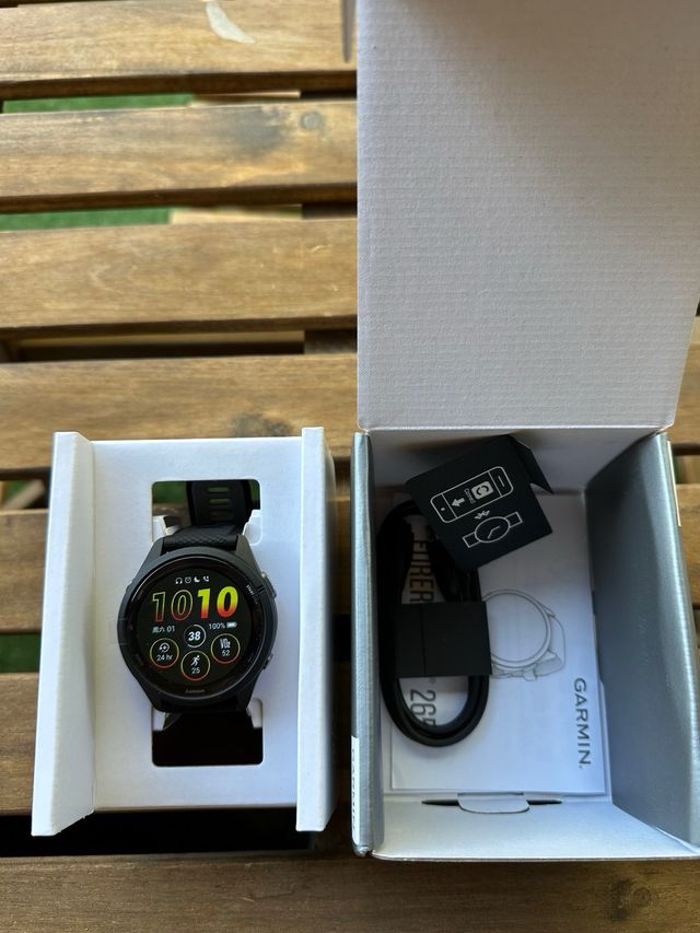 Reloj Garmin Forerunner 265 Negro