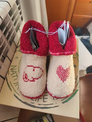 Zapatillas Snoopy Corazón y Perro