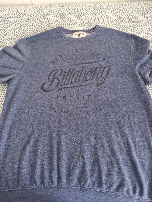 Sudadera Billabong azul hombre