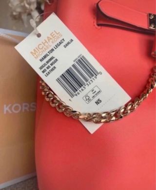 Bolso Michael Kors Piel Rojo. A estrenar.