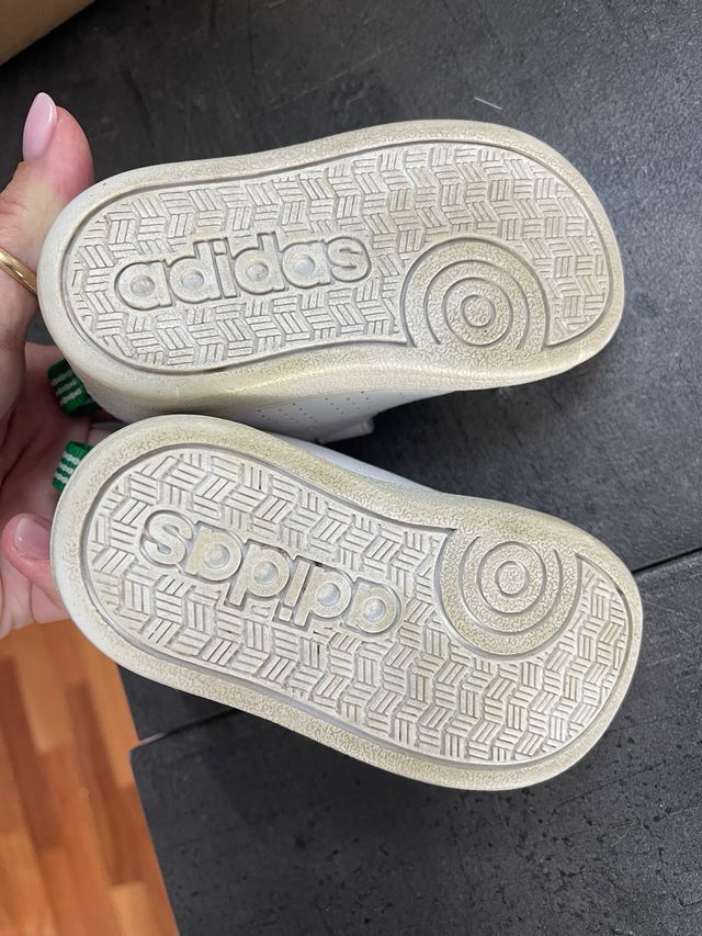 Adidas Scarpine Bianche Velcro Bambino