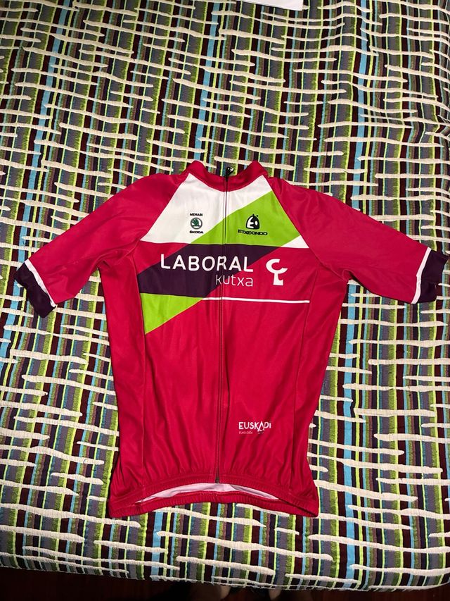 Maillot ciclismo Etxeondo laboral kutxa L