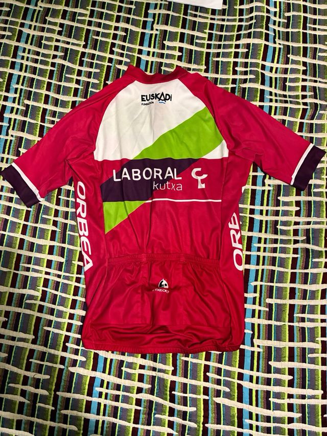 Maillot ciclismo Etxeondo laboral kutxa L