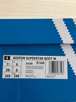 Botas de agua Adidas azules