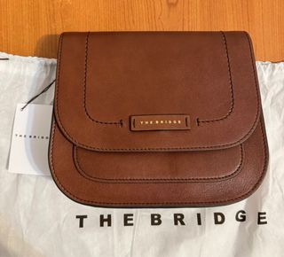 Borsa The Bridge marrone in pelle