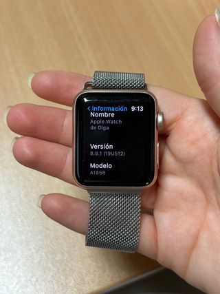 Apple Watch Serie 3 38mm Oro Rosa/Plata