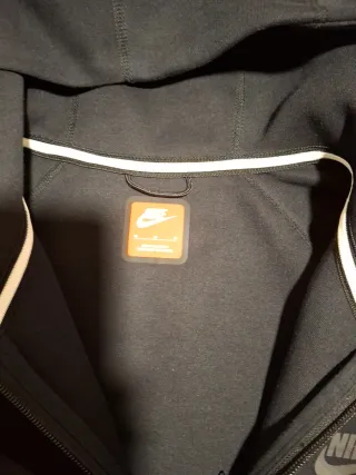 Sudadera/chaqueta doble cierre Nike Negra Nueva