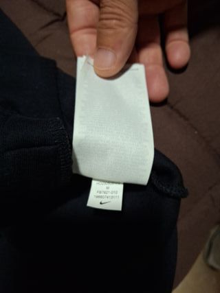 Sudadera/chaqueta doble cierre Nike Negra Nueva