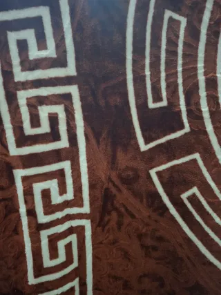 Manta terciopelo y borreguito suave