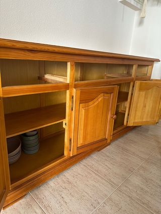 Aparador de madera gran capacidad