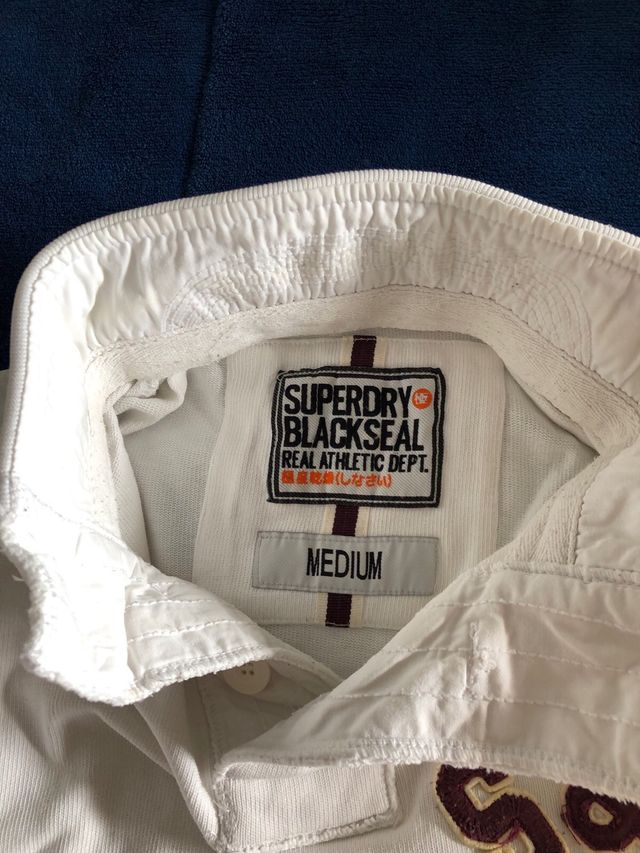 Sudadera Superdry Blanca Talla M