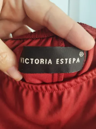 Blusa naranja manga larga transparente