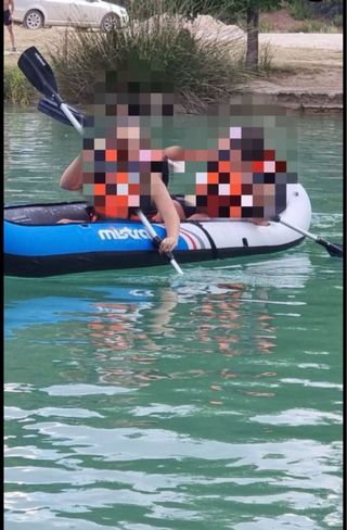 Kayak hinchable Mistral 2-3 personas