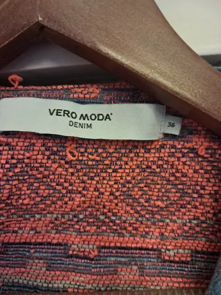 Chaqueta denim de colores