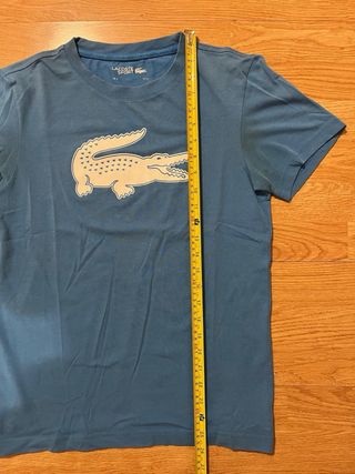 Camiseta Lacoste Azul Cocodrilo