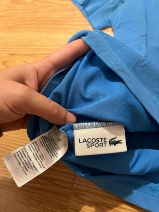 Camiseta Lacoste Azul Cocodrilo