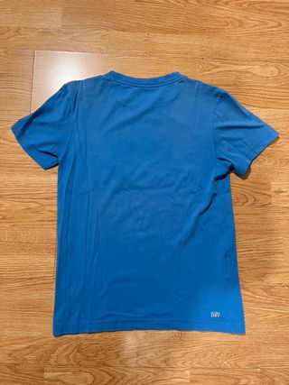 Camiseta Lacoste Azul Cocodrilo