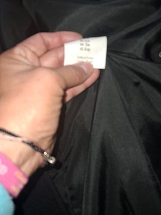 Chaquetón negro
70%lana