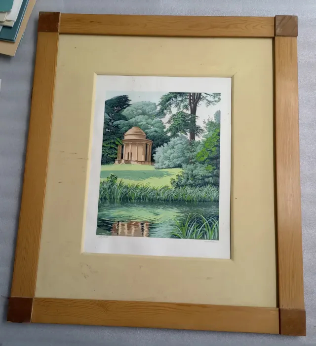 Cuadros Originales Marco Dorado artesano