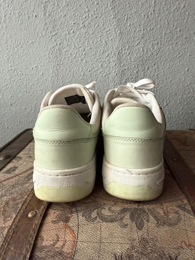 Zapatillas Tommy Jeans Verde y Blanco