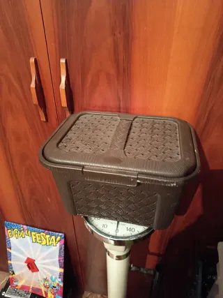 Cesto Marrone con Coperchio