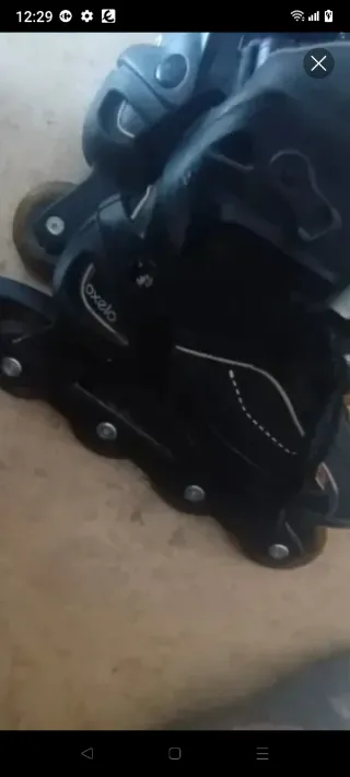 Patines en línea Oxelo negros talla 41