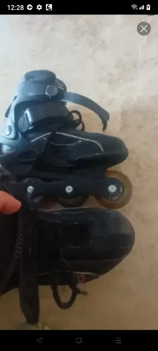Patines en línea Oxelo negros talla 41