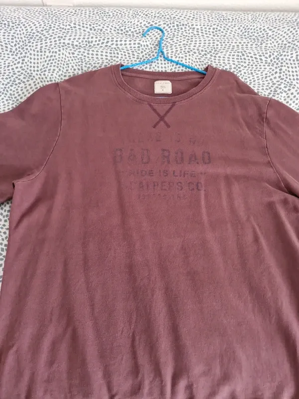 Sudadera Scalpers burdeos talla L