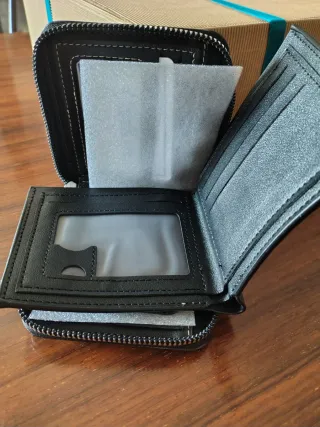 Set Portafoglio uomo CARREN STYLE grigio