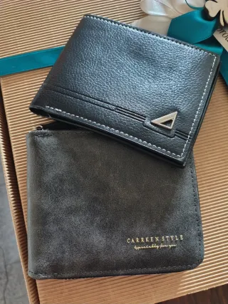 Set Portafoglio uomo CARREN STYLE grigio