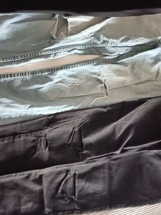 Pantalones negros y vaqueros talla 36
