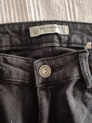 Pantalones negros y vaqueros talla 36