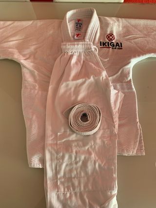 Kimono TagoYa Talla 120 Niñ@ Blanco