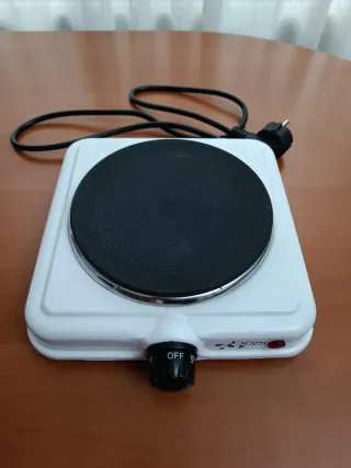 Stufa elettrica bianca 1000W