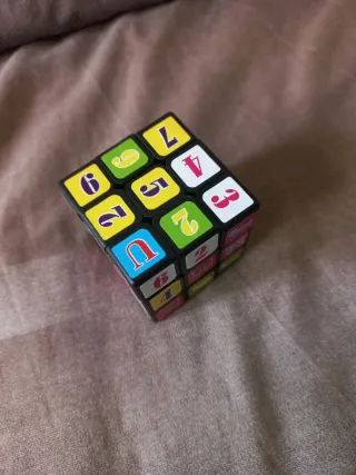 Cubo de Rubik con números