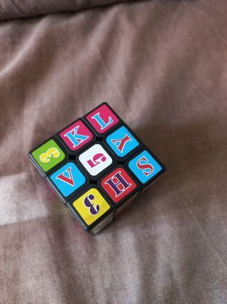 Cubo de Rubik con números