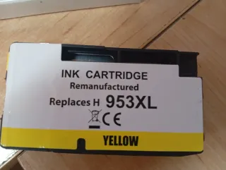 Cartucho Tinta HP 953XL Cyan, Yellow y Magenta.