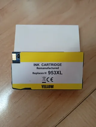 Cartucho Tinta HP 953XL Cyan, Yellow y Magenta.