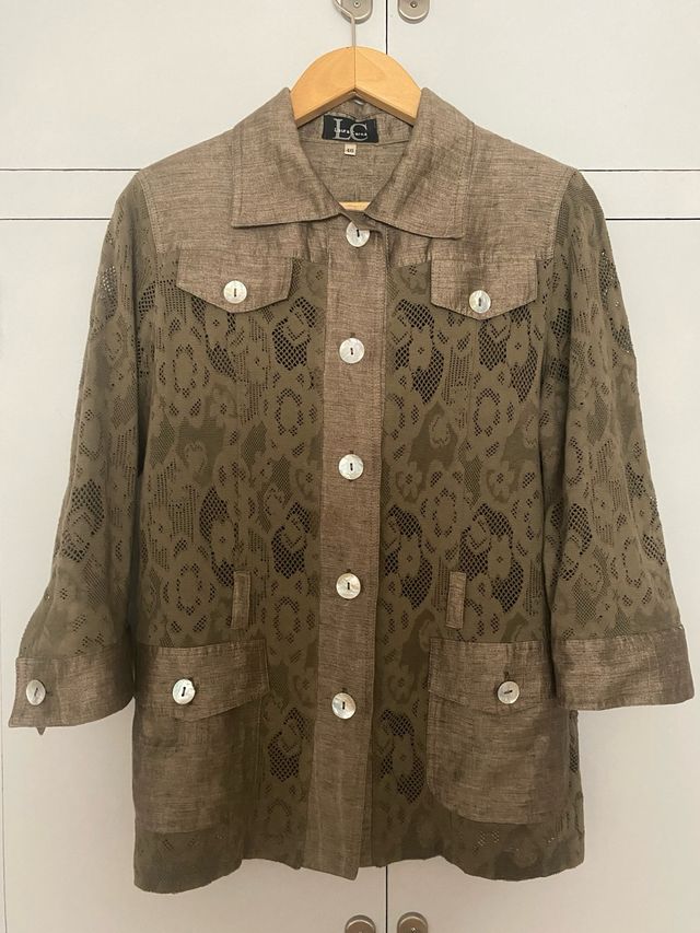 Chaqueta LC verde oliva talla L