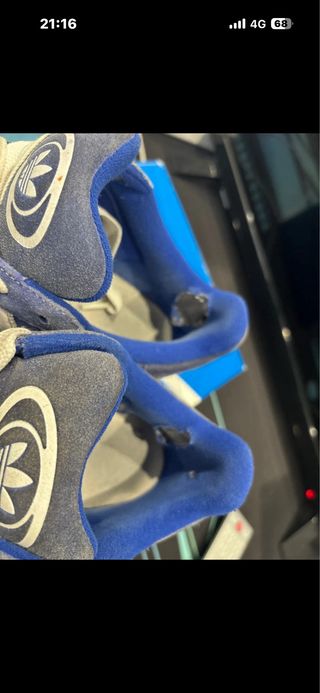 Adidas Campus Blu/Bianco Scarpe Uomo