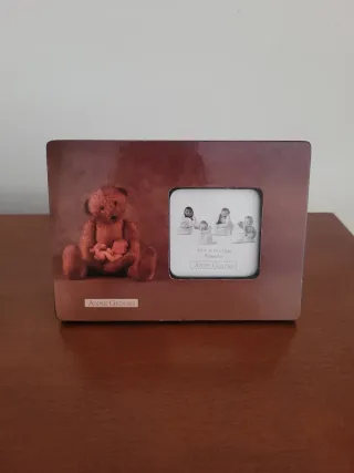 Marco de fotos Anne Geddes oso y bebé