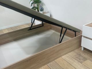 Canapé abatible madera y tela