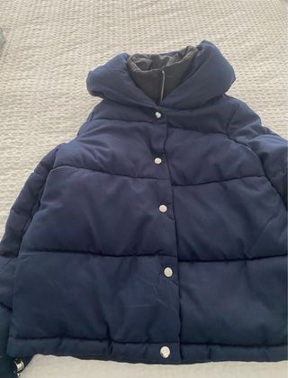 Cazadora acolchada reversible mujer