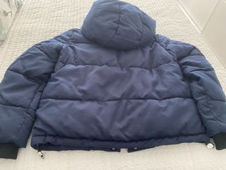 Cazadora acolchada reversible mujer