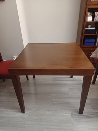 Mesa comedor extensible madera maciza