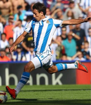 Botas de fútbol Mikel Oyarzabal y firmadas